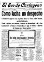[Ejemplar] Eco de Cartagena, El (Cartagena). 9/5/1911.