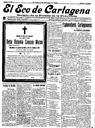 [Issue] Eco de Cartagena, El (Cartagena). 3/3/1913.