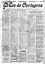 [Issue] Eco de Cartagena, El (Cartagena). 28/1/1918.