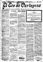 [Ejemplar] Eco de Cartagena, El (Cartagena). 1/6/1918.