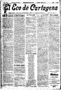 [Issue] Eco de Cartagena, El (Cartagena). 20/8/1918.