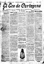 [Issue] Eco de Cartagena, El (Cartagena). 30/8/1918.