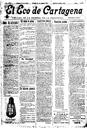 [Ejemplar] Eco de Cartagena, El (Cartagena). 31/8/1918.