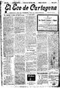 [Issue] Eco de Cartagena, El (Cartagena). 19/9/1918.