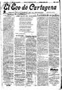 [Ejemplar] Eco de Cartagena, El (Cartagena). 16/11/1918.