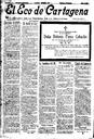 [Issue] Eco de Cartagena, El (Cartagena). 17/3/1919.