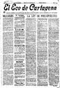 [Ejemplar] Eco de Cartagena, El (Cartagena). 19/11/1919.