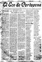 [Issue] Eco de Cartagena, El (Cartagena). 14/9/1920.