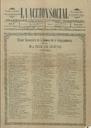 [Issue] Acción Social, La (Lorca). 3/5/1908.