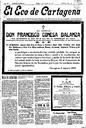 [Issue] Eco de Cartagena, El (Cartagena). 5/8/1921.