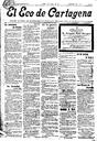 [Issue] Eco de Cartagena, El (Cartagena). 9/1/1922.