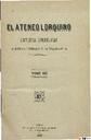 [Ejemplar] Ateneo Lorquino, El (Lorca). 8/4/1876.