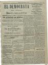 [Issue] Democrata, El (Lorca). 23/11/1897.