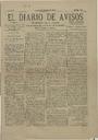 [Ejemplar] Diario de Avisos, El (Lorca). 4/8/1888.