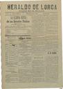 [Issue] Heraldo de Lorca (Lorca). 10/1/1906.