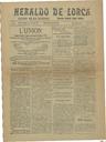 [Ejemplar] Heraldo de Lorca (Lorca). 29/4/1908.