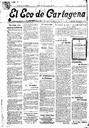 [Issue] Eco de Cartagena, El (Cartagena). 19/7/1923.