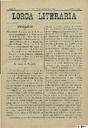 [Ejemplar] Lorca Literaria (Lorca). 11/6/1887.