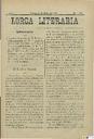 [Ejemplar] Lorca Literaria (Lorca). 11/7/1887.