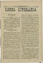 [Ejemplar] Lorca Literaria (Lorca). 1/12/1887.