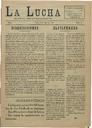 [Issue] Lucha, La : Diario independiente (Lorca). 8/4/1931.