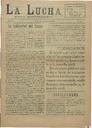 [Ejemplar] Lucha, La : Diario independiente (Lorca). 11/4/1931.