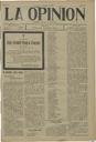 [Ejemplar] Opinión, La (Lorca). 9/2/1916.