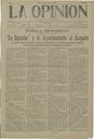 [Issue] Opinión, La (Lorca). 19/2/1916.