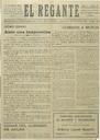 [Issue] Regante, El : Portavoz de la Asociación Defensa de los Intereses del Regadío de Lorca (Lorca). 3/3/1935.