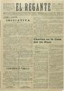 [Issue] Regante, El : Portavoz de la Asociación Defensa de los Intereses del Regadío de Lorca (Lorca). 9/3/1935.