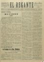 [Issue] Regante, El : Portavoz de la Asociación Defensa de los Intereses del Regadío de Lorca (Lorca). 16/3/1935.