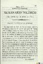 [Ejemplar] Semanario Político (Lorca). 15/6/1820.