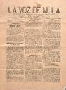 [Issue] Voz de Mula, La (Mula). 21/7/1889.