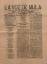 [Ejemplar] Voz de Mula, La (Mula). 15/12/1889.