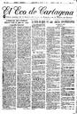 [Issue] Eco de Cartagena, El (Cartagena). 26/8/1931.