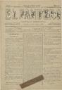 [Ejemplar] Panadero, El (Jumilla). 22/2/1885.