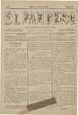 [Ejemplar] Panadero, El (Jumilla). 1/3/1885.