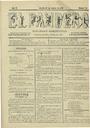 [Ejemplar] Panadero, El (Jumilla). 27/8/1885.