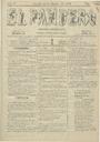 [Ejemplar] Panadero, El (Jumilla). 25/3/1888.