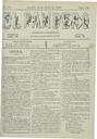 [Ejemplar] Panadero, El (Jumilla). 28/4/1889.