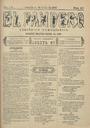 [Ejemplar] Panadero, El (Jumilla). 1/6/1890.