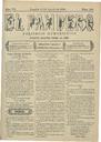 [Issue] Panadero, El (Jumilla). 10/8/1890.