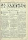 [Ejemplar] Panadero, El (Jumilla). 24/5/1891.