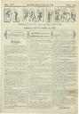 [Ejemplar] Panadero, El (Jumilla). 31/7/1891.