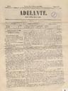 [Ejemplar] Adelante (Murcia). 9/10/1868.