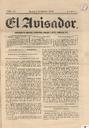 [Issue] Avisador, El (Murcia). 8/10/1868.