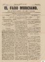 [Ejemplar] Faro Murciano, El (Murcia). 24/3/1868.