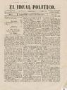 [Issue] Ideal político, El (Murcia). 25/4/1871.