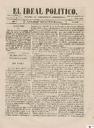 [Issue] Ideal político, El (Murcia). 20/5/1871.