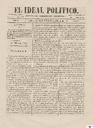 [Issue] Ideal político, El (Murcia). 25/5/1871.